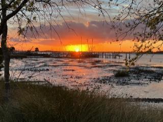 Sunset on Friday at the close of the Ladies’ Tournament. Photo by Lee Ann Shobe