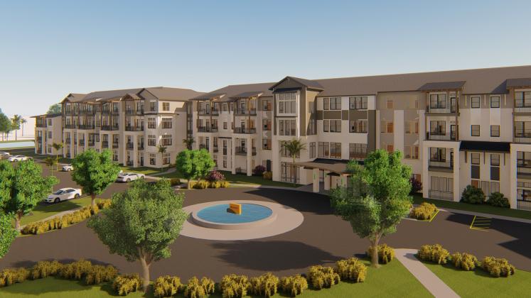 Fellowship at Wildlight will be a highly amenitized senior housing community consisting of 24 memory care units, 48 assisted living units, 125 independent living units and six cottages on nearly 16 acres of land within the first phase of the Wildlight development.