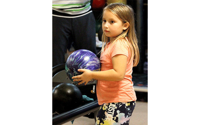 Bowling with the pros. Photos by Beth Jones/News-Leader