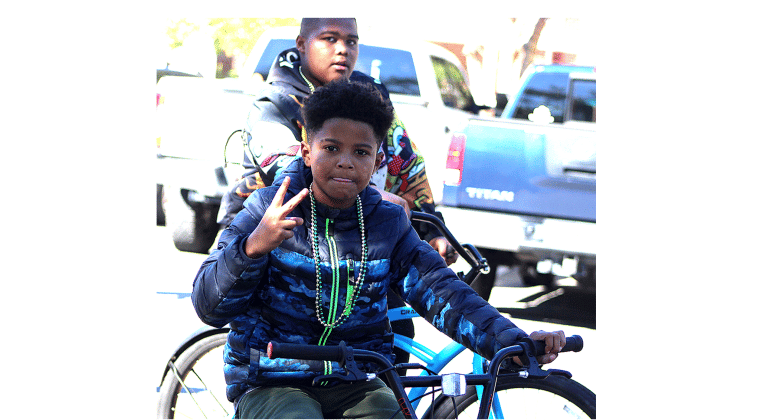 Together we can be the dream, Martin Luther King, Jr. parade. Photo by Beth Jones