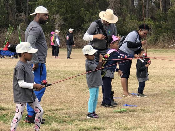 Partnership provides local military families with a day of fishing. Submitted photo.