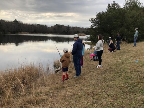 Partnership provides local military families with a day of fishing. Submitted photo.