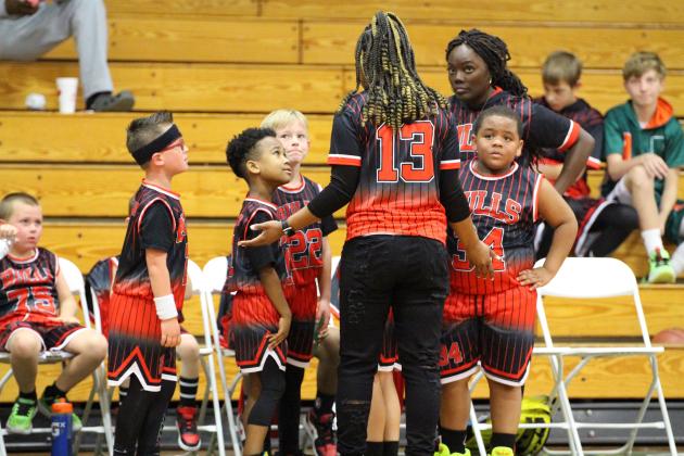 Opening day for Yulee Basketball Association. Photo by Beth Jones\News-Leader