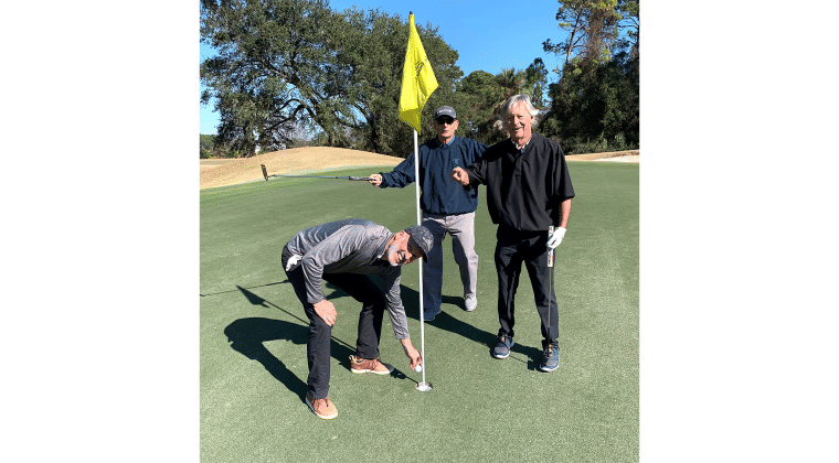 Jim Watson had his first hole-in-one, and was witnessed by John James, Ivy Cowles and Ted Manjoras.