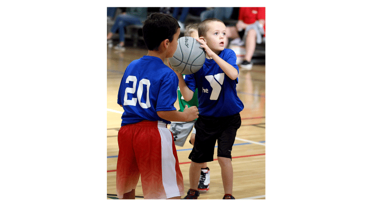 Youth hoops league opens season at YMCA.