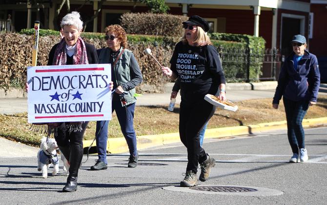 Together we can be the dream, Martin Luther King, Jr. parade. Photo by Beth Jones