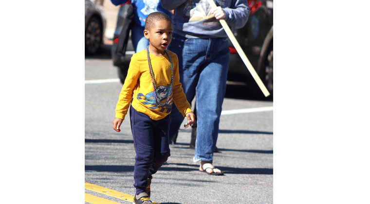 Together we can be the dream, Martin Luther King, Jr. parade. Photo by Beth Jones