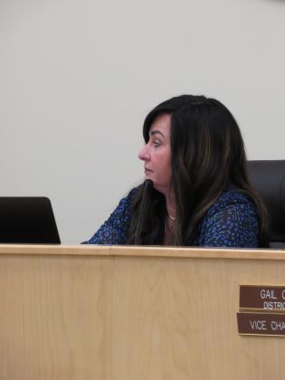 Board chairwoman Cynthia Grooms.
