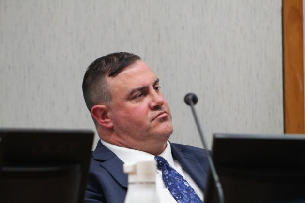 Fernandina Beach Vice Mayor David Sturges led action that removed Dale Martin from his position as city manager. “A lot of people have supported me,” Sturges said. “I feel we, as a commission, are going in a different direction and I feel fresh eyes for our city is important. His lack of communication and willingness to work with all the city commissioners was not evident. The mismanagement of what I consider to be sensitive personal matters was an overall theme.” Photo by Julia Roberts