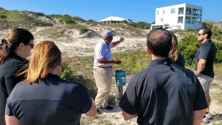 Sharing the rich African American culture of American Beach with Leadership Nassau.