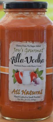 Alla-Vodka Marinara by Joy of Garlic can be found at the Fernandina Farmers Market on Saturday. Submitted photo