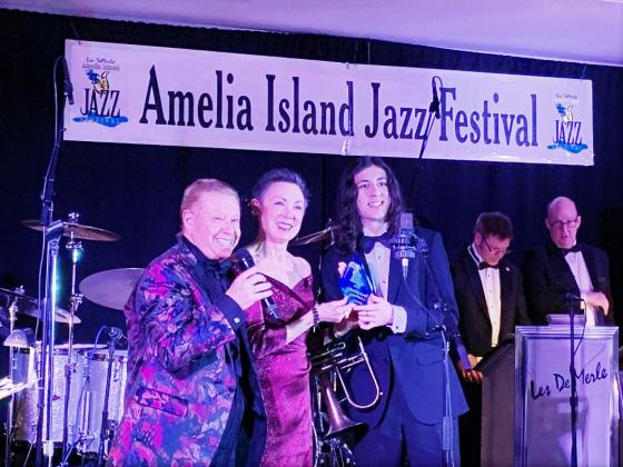 The popular Scholarship Benefit Dinner Dance Gala, a sold-out show, featured the Dynamic Les DeMerle 15-piece Orchestra with distinctive vocalist Bonnie Eisele in a lively evening that kept the dance floor packed throughout the night.  Submitted photo