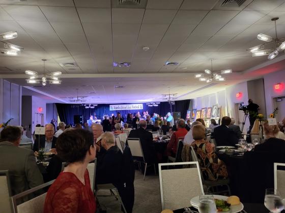 The popular Scholarship Benefit Dinner Dance Gala, a sold-out show, featured the Dynamic Les DeMerle 15-piece Orchestra with distinctive vocalist Bonnie Eisele in a lively evening that kept the dance floor packed throughout the night.  Submitted photo