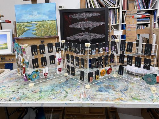 Island Art Association’s third annual Art Market. Photo by Sean Rosenthal