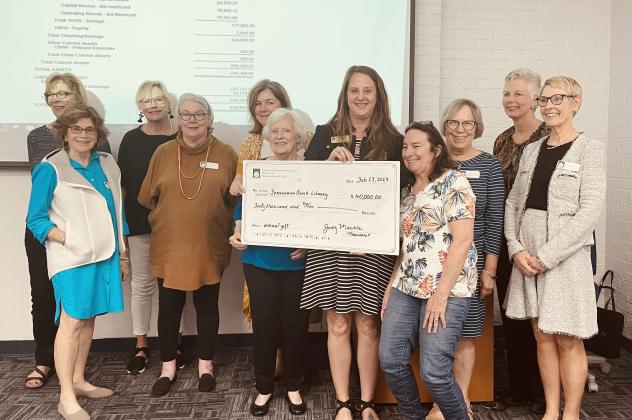 Library receives program funds from Friends. Submitted photo