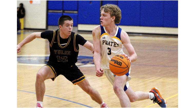 The Fernandina Beach High School boys and girls basketball teams hosted Yulee Saturday night. The YHS boys host FBHS Friday for a rematch. Photo by Beth Jones/News-Leader