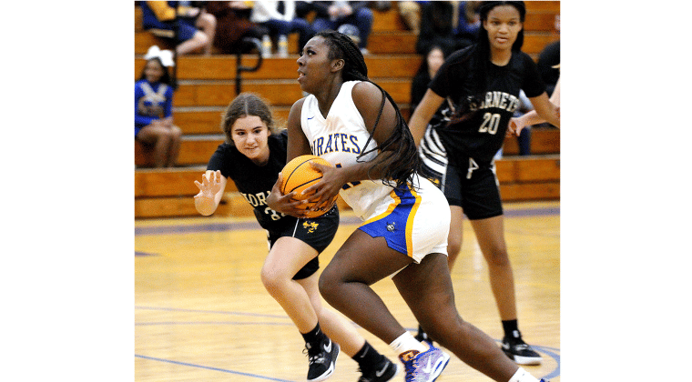 The Fernandina Beach High School boys and girls basketball teams hosted Yulee Saturday night. The YHS boys host FBHS Friday for a rematch. Photo by Beth Jones/News-Leader