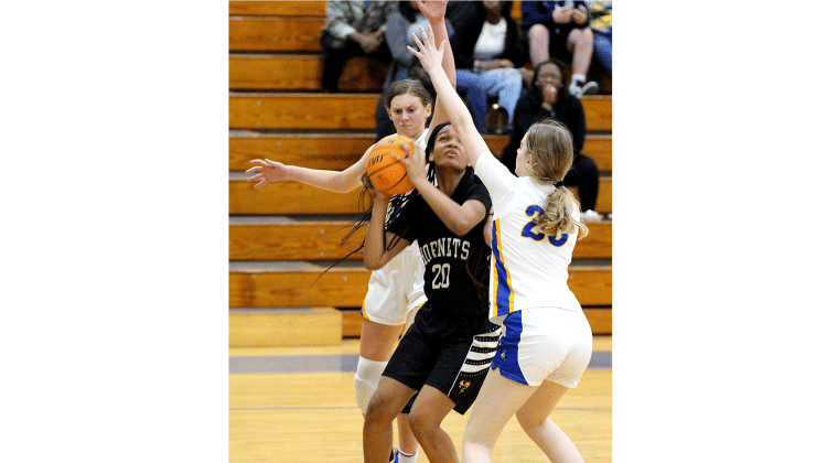 The Fernandina Beach High School boys and girls basketball teams hosted Yulee Saturday night. The YHS boys host FBHS Friday for a rematch. Photo by Beth Jones/News-Leader