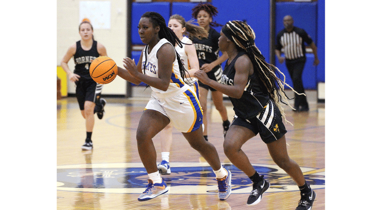 The Fernandina Beach High School boys and girls basketball teams hosted Yulee Saturday night. The YHS boys host FBHS Friday for a rematch. Photo by Beth Jones/News-Leader