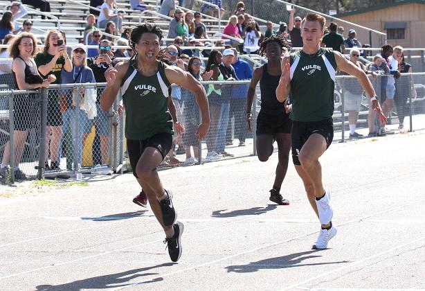 Hornets host Pirates in first track meet of season. Photo by Beth Jones