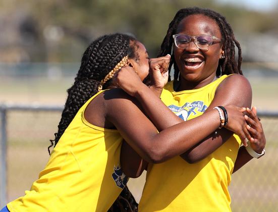 Hornets host Pirates in first track meet of season. Photo by Beth Jones