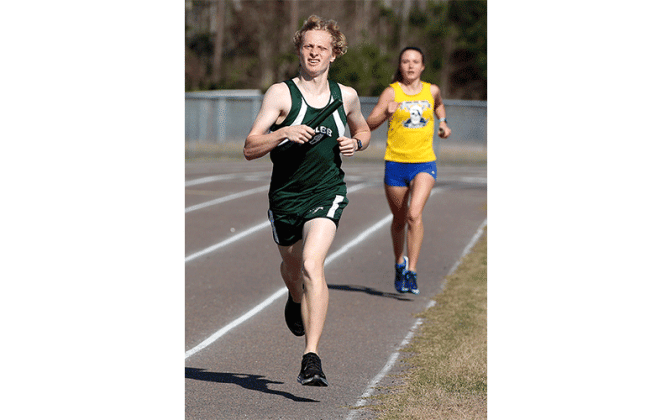 Hornets host Pirates in first track meet of season. Photo by Beth Jones