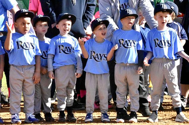 Yulee Little League held opening day ceremonies Saturday morning at the Yulee Sports Complex on Goodbread Road. Photos by Sean Rollo/special