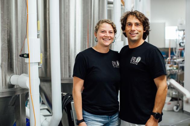First Love Brewing owners Kevin and Jessie O'Brien. Submitted photo