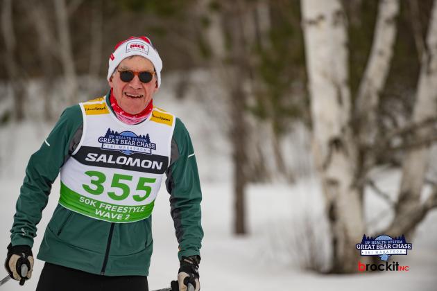 Barkhausen skis for Barnabas at the Great Bear Chase, Calument, Mich. Submitted photo