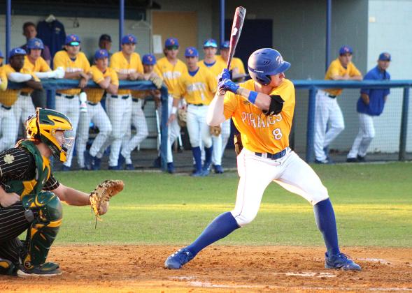 The host Fernandina Beach High School and West Nassau High School baseball teams in action during the 39th annual Diamond Classic at The Ballpark at Fernandina Beach. Photo by Beth Jones/News-Leader