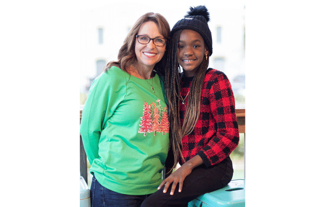 Big Sister Becca Thomas and her Little Sister, Ty’Lasjah, have been named Florida’s Big and Little Sister of the Year. Submitted photo