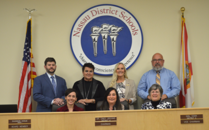 Nassau County School Board 2023. Photo courtesy of NCSB website