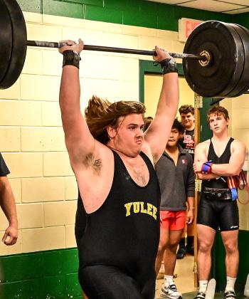 The Yulee High School weightlifting team hosted Bishop Kenny on Wednesday. The Hornet lifters compete in the Suwannee Invitational March 16. The tournament begins at 4:30 p.m. Photos by Chuck Lewis/special