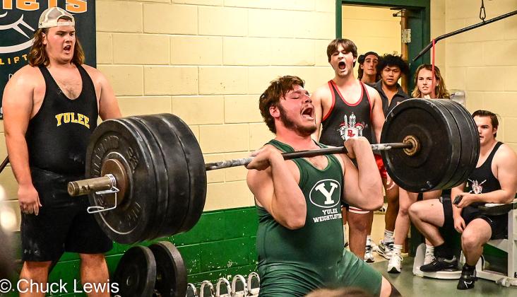 The Yulee High School weightlifting team hosted Bishop Kenny on Wednesday. The Hornet lifters compete in the Suwannee Invitational March 16. The tournament begins at 4:30 p.m. Photos by Chuck Lewis/special