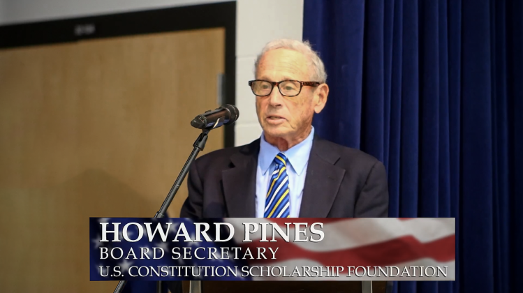 Howard Pines, dean of the University of US. Photo by Stan Cottle/special