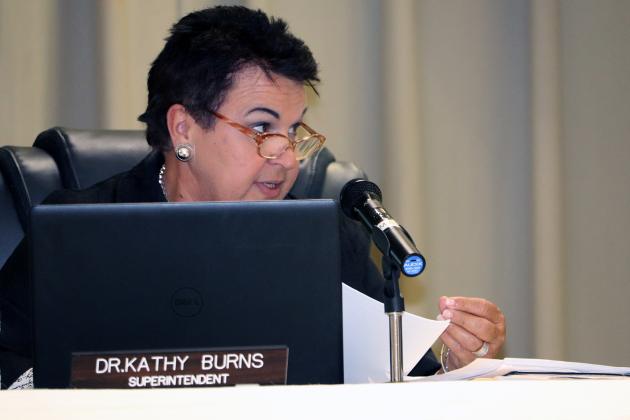 Kathy Burns, Nassau County School Superintendent. Photo by Kathie Sciullo/Nassau County Record