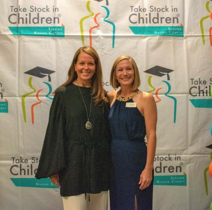 Take Stock Nassau’s executive director with Take Stock in Florida CEO Jillian Hasner. Submitted photo