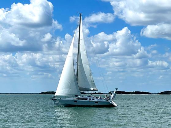 Amelia Island Sailing Club’s fourth race of the season. Submitted photo