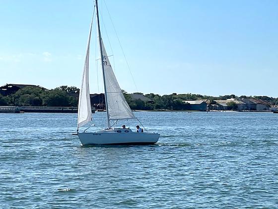Amelia Island Sailing Club’s fourth race of the season. Submitted photo