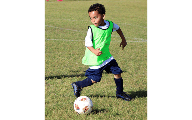 Youth soccer teams hit the fields Wednesday at the Amelia Island Youth Soccer complex on Bailey Road for spring league action. Photo by Beth Jones\News-Leader