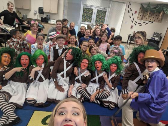 The Wildlight Elementary School drama club put on a "sweet" showing of "Willy Wonka and the Chocolate Factory."  Submitted photo