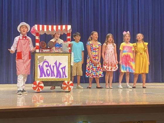 The Wildlight Elementary School drama club put on a "sweet" showing of "Willy Wonka and the Chocolate Factory."  Submitted photo