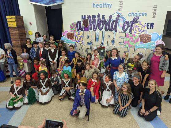 The Wildlight Elementary School drama club put on a "sweet" showing of "Willy Wonka and the Chocolate Factory."  Submitted photo