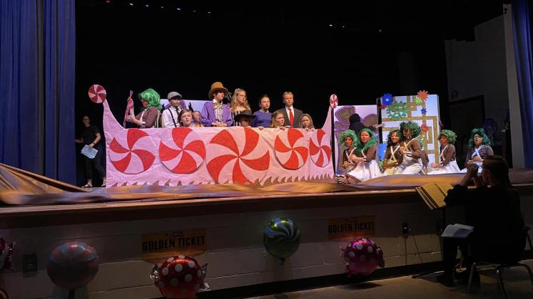 The Wildlight Elementary School drama club put on a "sweet" showing of "Willy Wonka and the Chocolate Factory."  Submitted photo