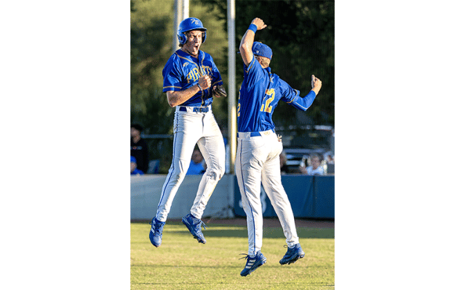 Fernandina Beach defeated Wolfson 7-2 Tuesday in the semifinal round of the District 3-3A tournament to advance to the championship. Photos by Penny Glackin/Special