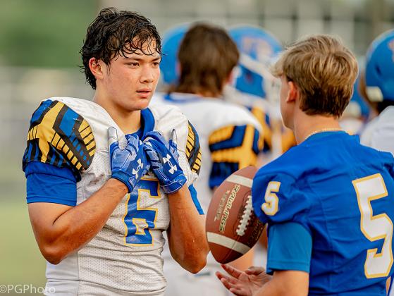The Fernandina Beach High School football team traveled to Ribault Thursday night to play in its spring game. Photos by Penny Glackin/Special