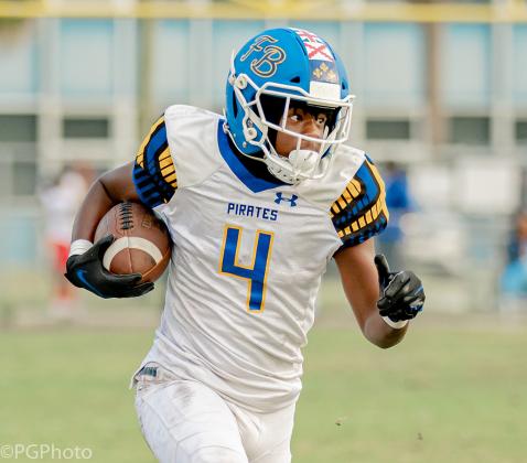 The Fernandina Beach High School football team traveled to Ribault Thursday night to play in its spring game. Photos by Penny Glackin/Special