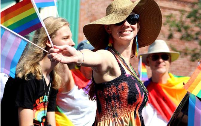 Third Annual Pride Parade and Festival. Photo by Beth Jones/News-Leader