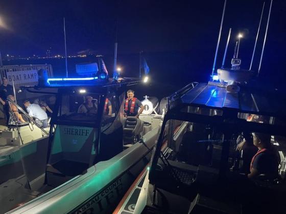 The Nassau County Sheriff’s Office responded to two boat crashes within just a few hours of each other late Sunday night. One involved a couple and their dog, whose boat crashed into the jetties, and the other saw a runaway boat after the operator was thrown into the water. Submitted photo