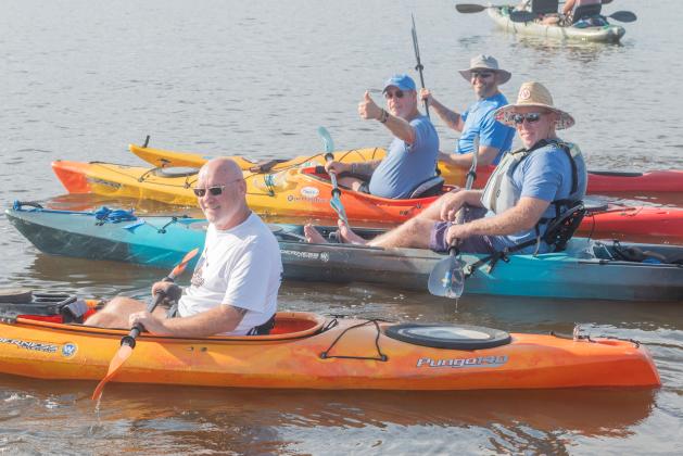 Paddling for heroes raises awareness of veteran suicide. Photos by Mariah Lovin/Special